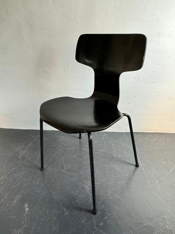 Image 1 of Arne Jacobsen Fritz Hausen Model 3103 Hammer Stoel Van 1965