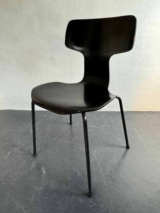 Arne Jacobsen Fritz Hausen Model 3103 Hammer Stoel Van 1965