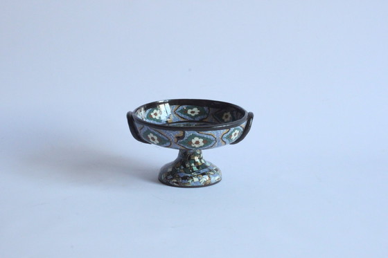 Image 1 of Jean Gerbino Mosaïc Tazza Schaal, Frankrijk 1930S