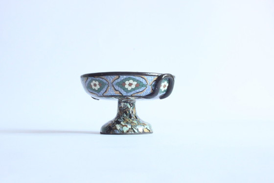 Image 1 of Jean Gerbino Mosaïc Tazza Schaal, Frankrijk 1930S