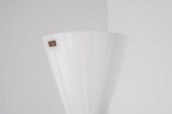 Image 1 of Zeldzame 339-2 PX vloerlamp met twee armen van Angelo en Giuseppe Ostuni & Renato Forti voor Oluce, Italië 1952.