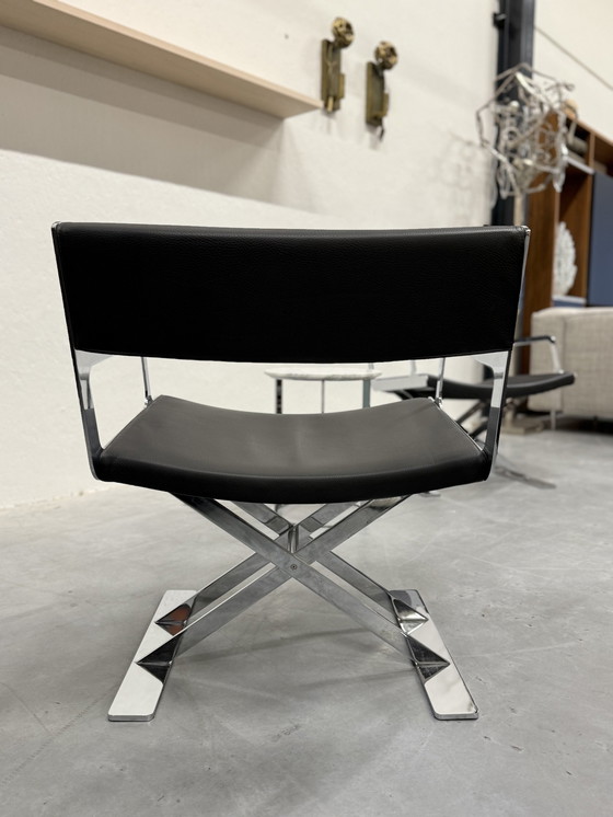 Image 1 of 2 Vibieffe Fauteuils Zwart Leer Maxalto