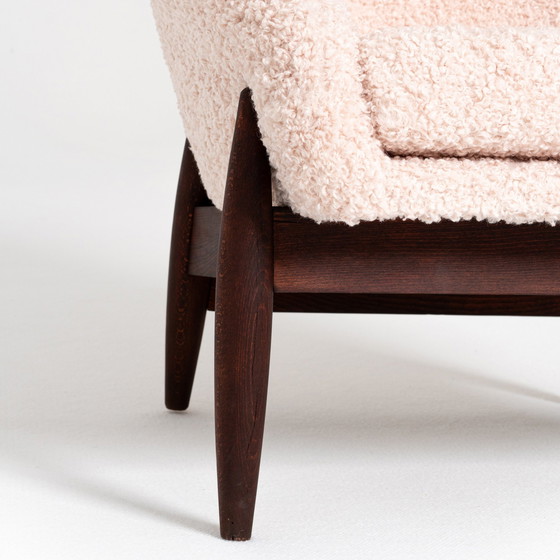 Image 1 of 2X Sándor Palócz Hongaarse Retro Fauteuil 1960S