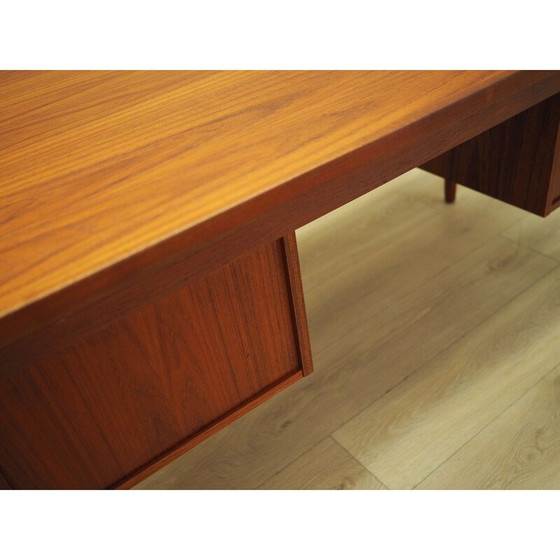 Image 1 of Teakhouten bureau, Deens ontwerp, jaren 1960, productie: Denemarken