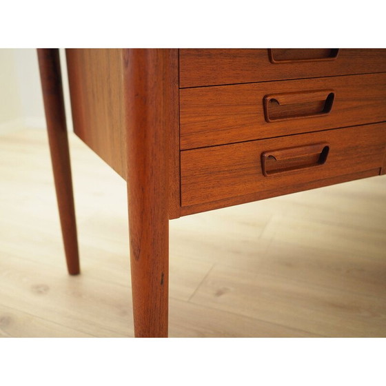 Image 1 of Teakhouten bureau, Deens ontwerp, jaren 1960, productie: Denemarken