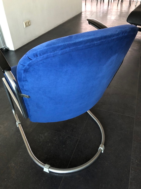 Image 1 of Gebr van der Stroom Dutch Originals model gispen 413 fauteuil