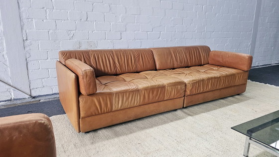 Image 1 of Walter Knoll 60s 70s Mid Century Vintage Loft Studio Zitgroep Bank Fauteuil Sofa