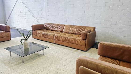 Image 1 of Walter Knoll 60s 70s Mid Century Vintage Loft Studio Zitgroep Bank Fauteuil Sofa