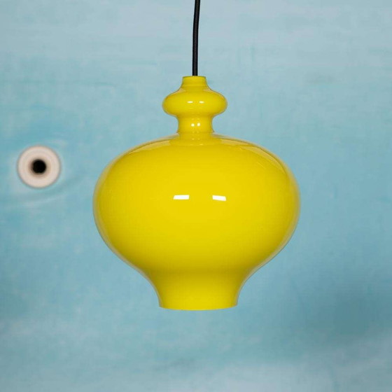 Image 1 of Vintage glazen hanglamp Hans agne Jakobssen