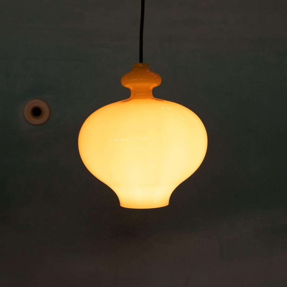 Image 1 of Vintage glazen hanglamp Hans agne Jakobssen