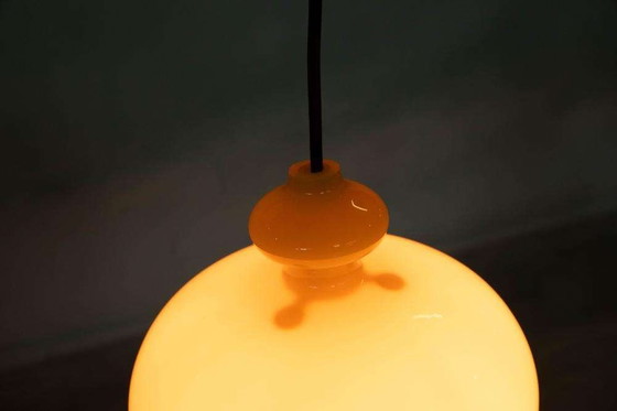 Image 1 of Vintage glazen hanglamp Hans agne Jakobssen