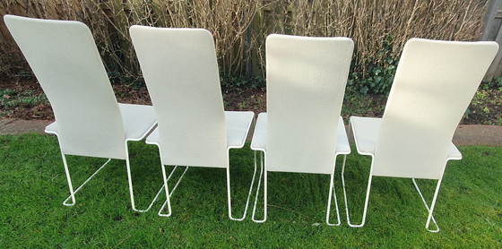 Image 1 of 4x Hennie de Jong eetkamerstoelen