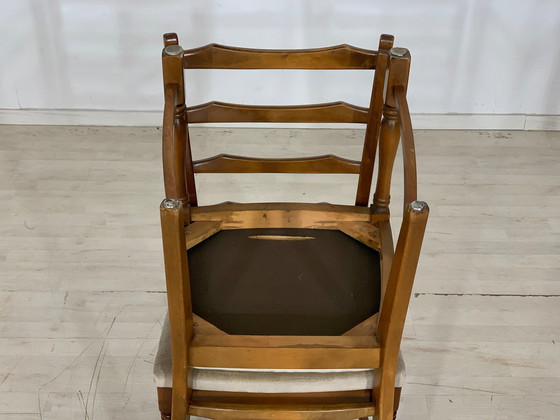 Image 1 of Mid Century stoelen eetkamerstoelen stoel vintage