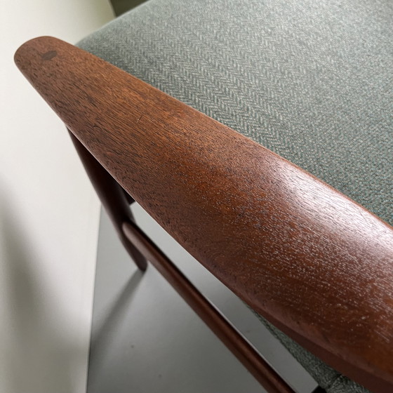 Image 1 of 1960S Deense teakhouten 'fauteuil' model 350 van Poul Volther voor Frem Røjle