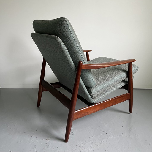 1960S Deense teakhouten 'fauteuil' model 350 van Poul Volther voor Frem Røjle