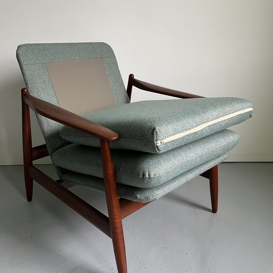 Image 1 of 1960S Deense teakhouten 'fauteuil' model 350 van Poul Volther voor Frem Røjle