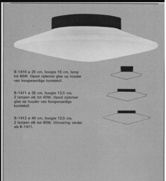 Image 1 of Touch ronde driehoekige lamp