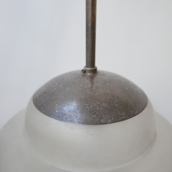 Image 1 of Ongebruikelijke vintage hanglamp in 2 tinten, Duitsland 1930