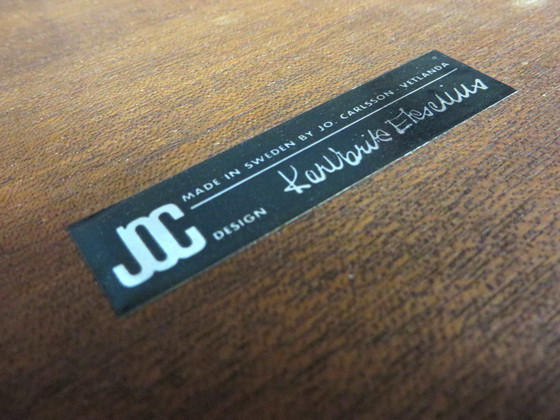 Image 1 of Vintage salontafel van Karl-Erik Ekselius voor JOC Vetlanda uit de jaren '60