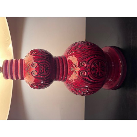 Image 1 of Vintage keramieken vloerlamp, 1970