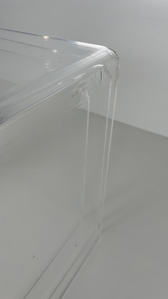 Image 1 of 3 X Vintage Plexiglas Nesting Tables Mimiset 