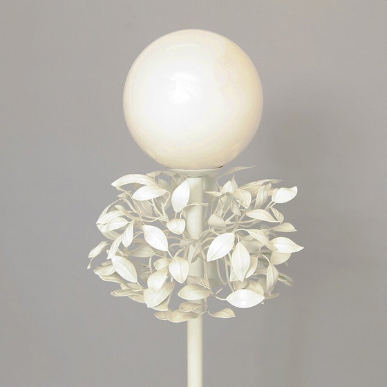 Image 1 of Emaille vloerlamp met boombladeren - jaren 1960