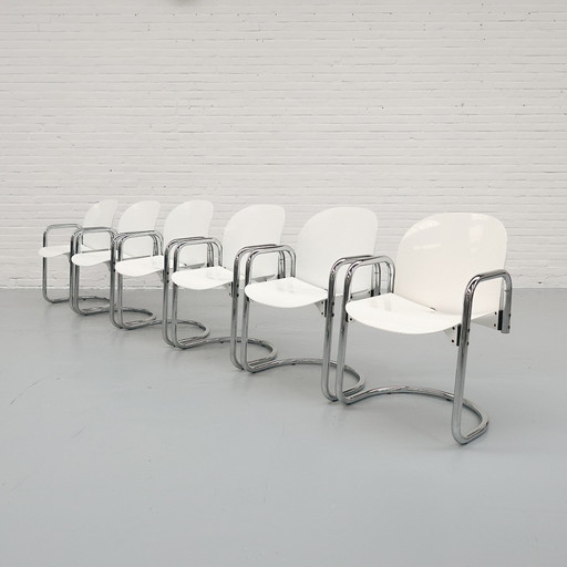 Scarpa Dialogo Chairs B&B Italia Set van 6