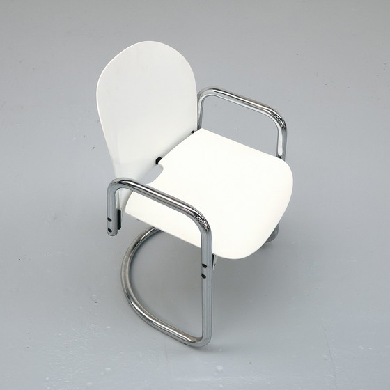 Image 1 of Scarpa Dialogo Chairs B&B Italia Set van 6