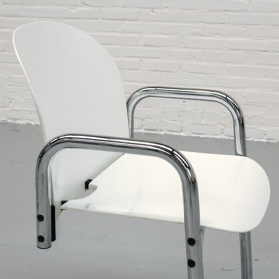 Image 1 of Scarpa Dialogo Chairs B&B Italia Set van 6