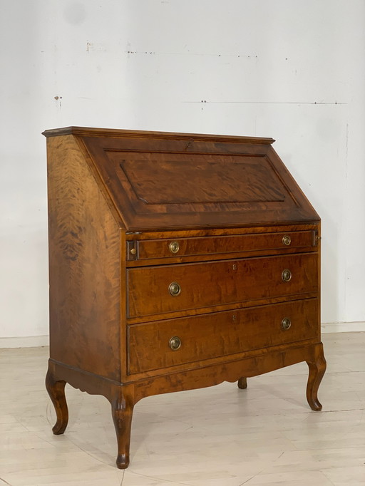 Antieke secretaire schrijftafel ladekast rond 1900