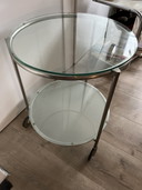 Vintage glastrolley