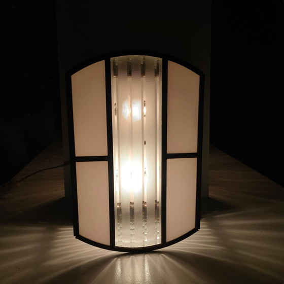 Image 1 of Unieke set 'High End' lampen Art Deco stijl by Fredrick Ramond Glassman (Frank Lloyd Wright Style) 