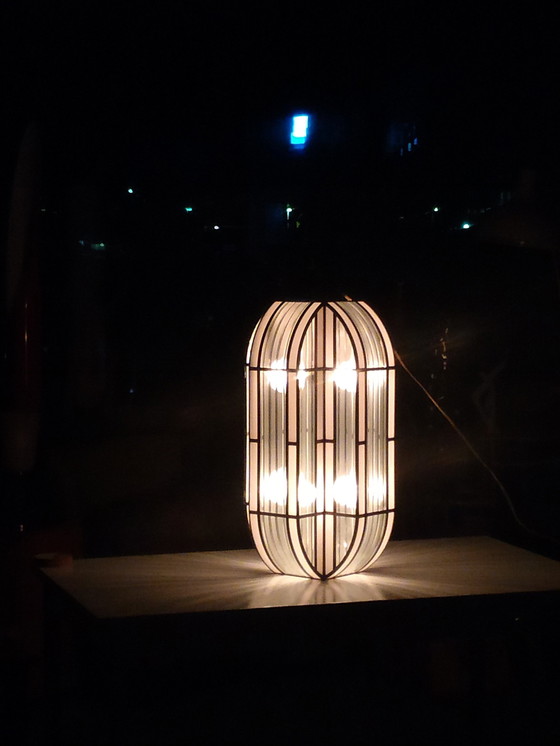 Image 1 of Unieke set 'High End' lampen Art Deco stijl by Fredrick Ramond Glassman (Frank Lloyd Wright Style) 