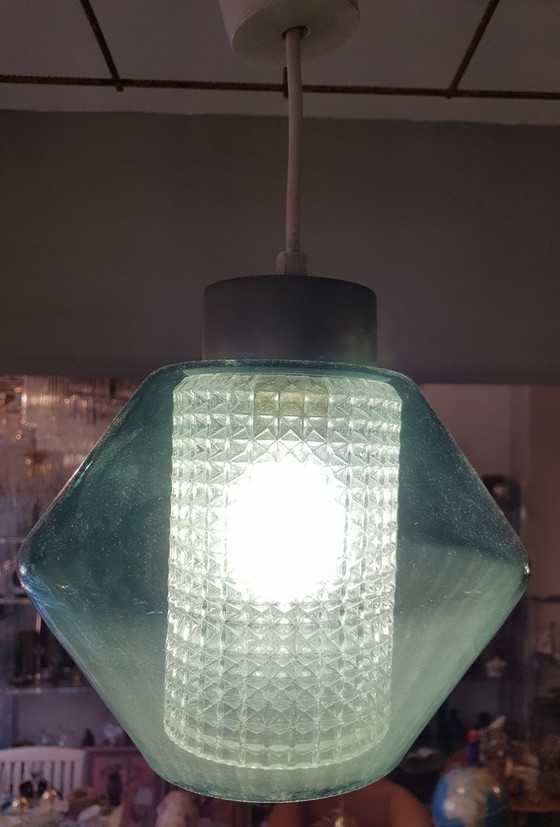 Image 1 of Plafondlamp van Carl Fagerlund voor Orrefors, 1960S