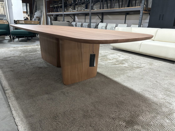 Image 1 of B&B Italia Tobi Ishi Dining Table 114X313Cm Brushed Elm  