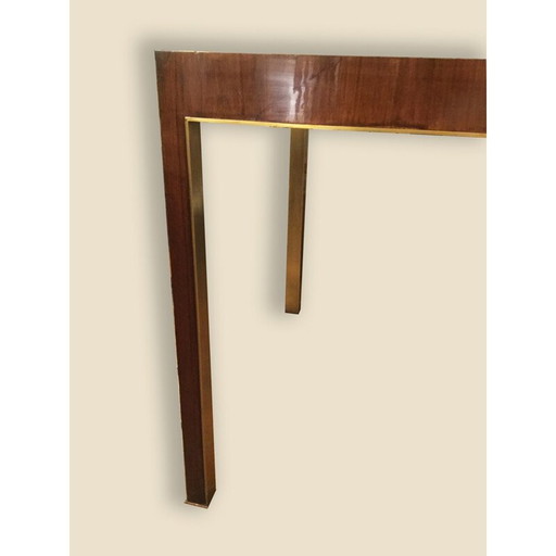 Vintage bureau in rozenhout - jaren 1970