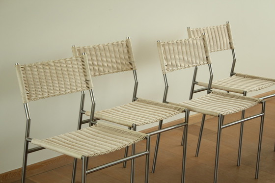 Image 1 of 4 X Se05 Eetkamerstoelen Door Martin Visser Voor 'T Spectrum