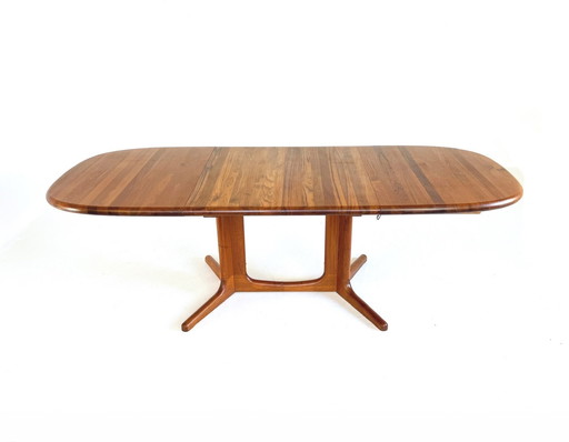 Verlengbare Teakhouten Eettafel, Glostrup Møbelfabrik