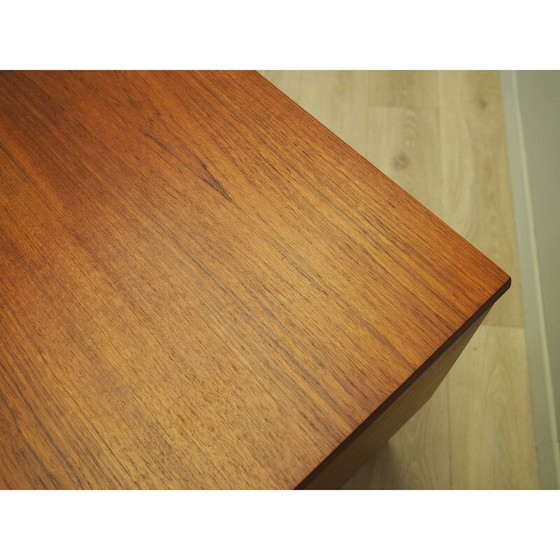 Image 1 of Teakhouten bureau, Deens ontwerp, jaren 1960, productie: Denemarken