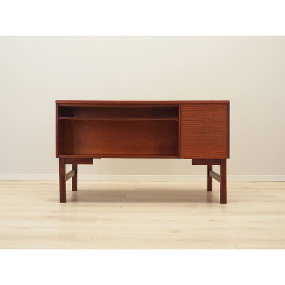 Image 1 of Teakhouten bureau, Deens ontwerp, jaren 1960, productie: Denemarken