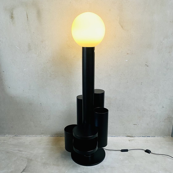 Image 1 of Grote Space Age vloerlamp Kerst Koopman 1980