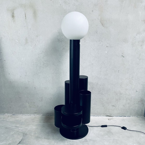 Image 1 of Grote Space Age vloerlamp Kerst Koopman 1980