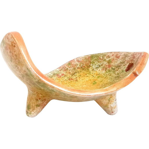 Vintage visvormige zakorganizer van Lb voor Bernard Lecuyer, 1960