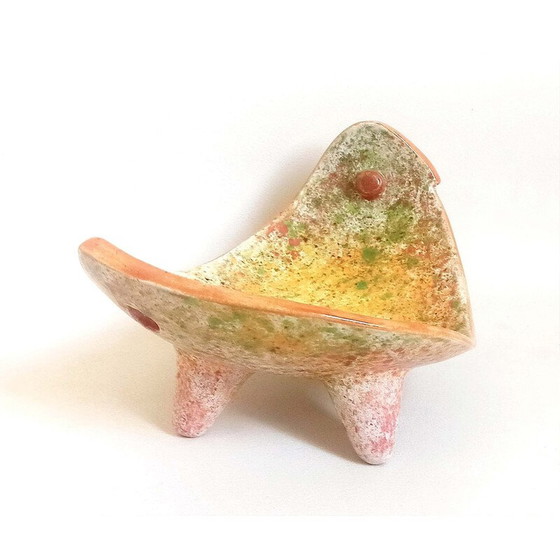 Image 1 of Vintage visvormige zakorganizer van Lb voor Bernard Lecuyer, 1960