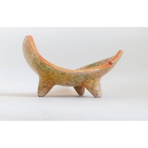 Vintage visvormige zakorganizer van Lb voor Bernard Lecuyer, 1960