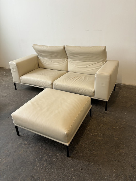 Image 1 of Cassina Moove designer leren groep Zeldzaam!