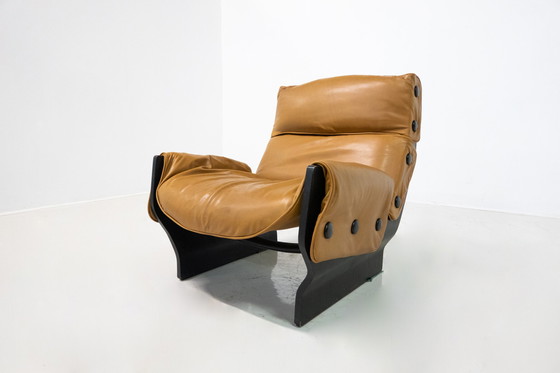 Image 1 of Mid-Century Modern Canada P110 Fauteuil van Osvaldo Borsani voor Tecno, jaren 60