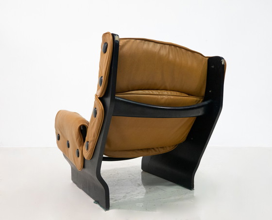 Image 1 of Mid-Century Modern Canada P110 Fauteuil van Osvaldo Borsani voor Tecno, jaren 60