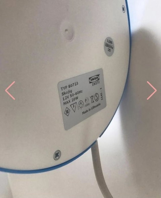 Image 1 of Henrik Preutz SKOJIG Ikea tafellamp - Vintage