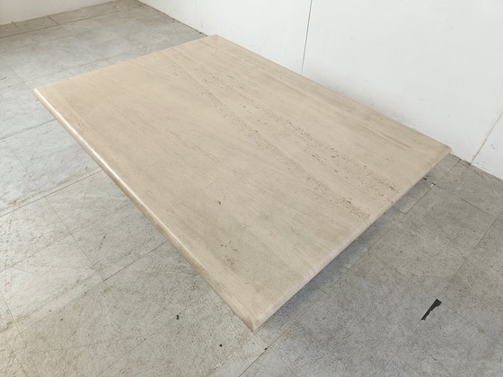 Image 1 of Vintage travertijn salontafel